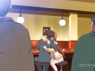 Ruiva anime escola boneca seducing dela erótico professora